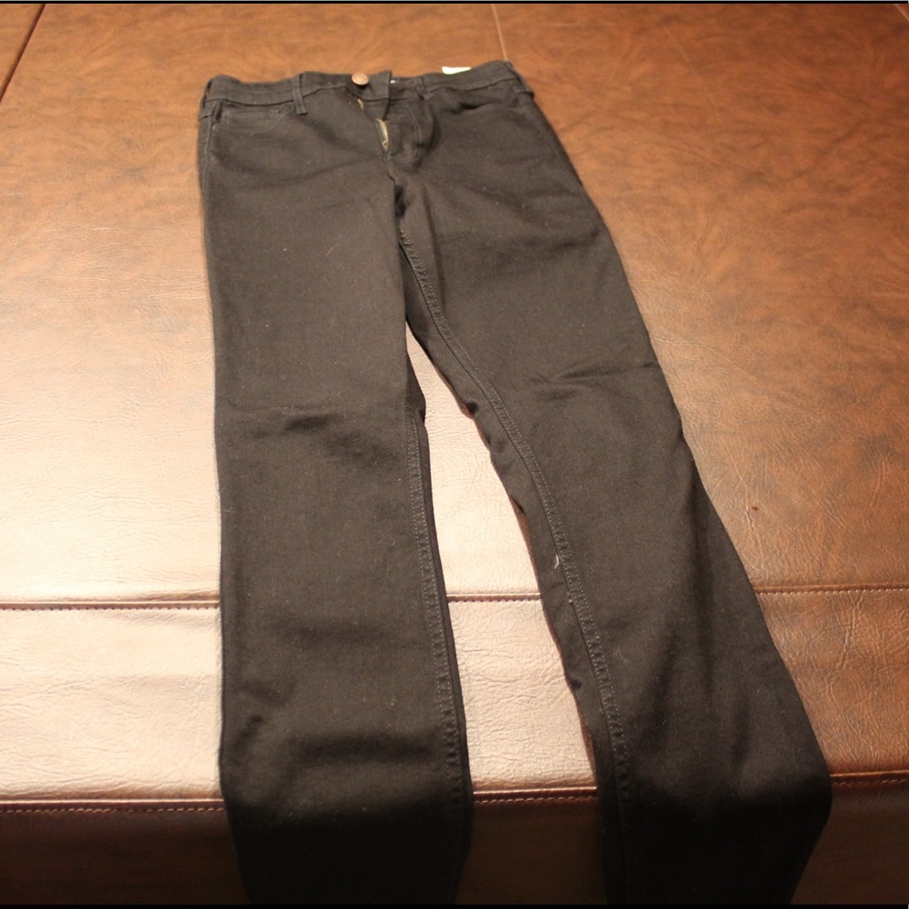 Hollister black skinny jean